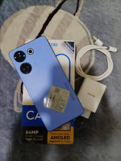 Tecno CAMON 20 8+8ram 256gp store box and changer sat ha