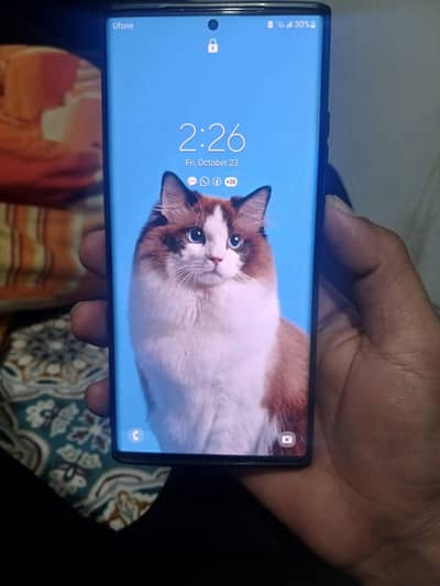 Samsung Mobile Note 20 Ultra 5G  dual Sim nine by ten condition