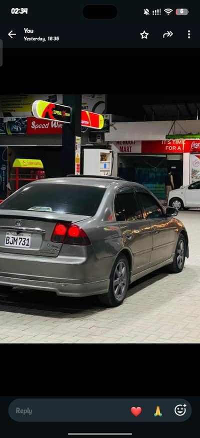 Honda Civic Oriel 2005