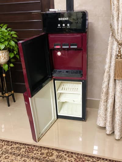 orient water dispenser 3 tap very gud condition plz call