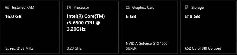 1080p Gaming PC | GTX 1660 Super | i5 6500 | 16GB | Ready to Play