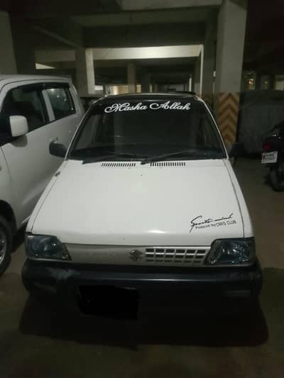 Suzuki Mehran 1998 – White | Well Maintained | Ready to Drive