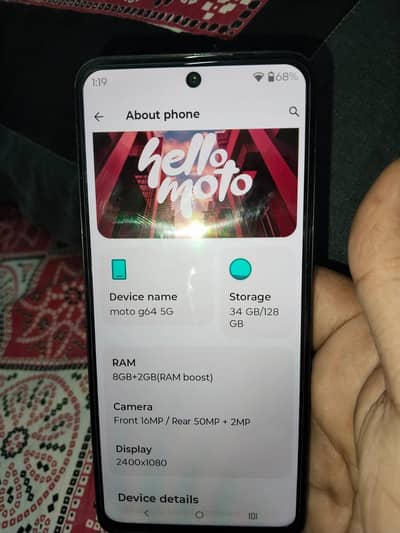 Motorola Moto G64