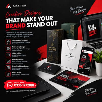 Creative Graphic Design That Makes Your Brand Stand Out 