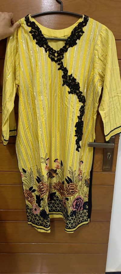 cotton embroidery fancy dress