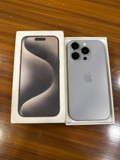 Apple iPhone 15 Pro with box for salee!!!!