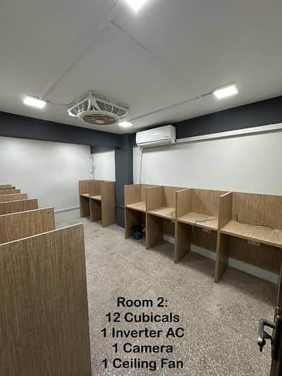 FULLY FURNISHED COMMERCIAL OFFICE FOR RENT FOR 27 PERSON