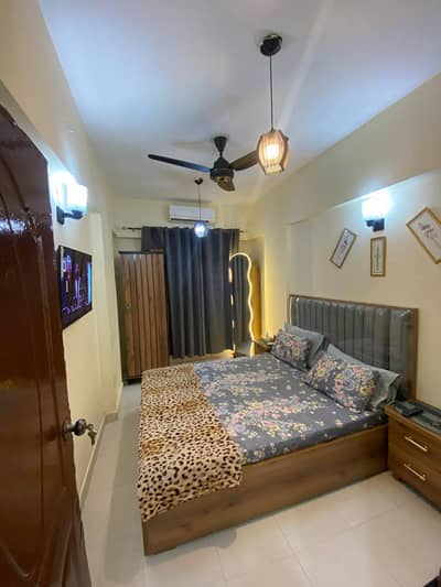 Daily Basis Apartment & Rooms Per day Perweek Short stay Available in E-11 Islamabad