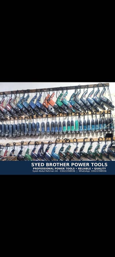 SYED BROTHER POWER TOOLS - Original Used Imported Power Tools