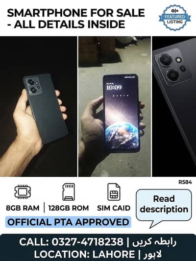 Xiaomi Redmi Note 12 -128+8GB WhatsApp:032747182238