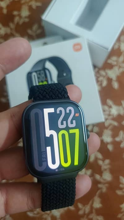 redmi watch 5 with box and charger