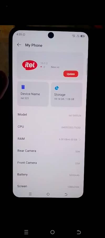 Itel S25