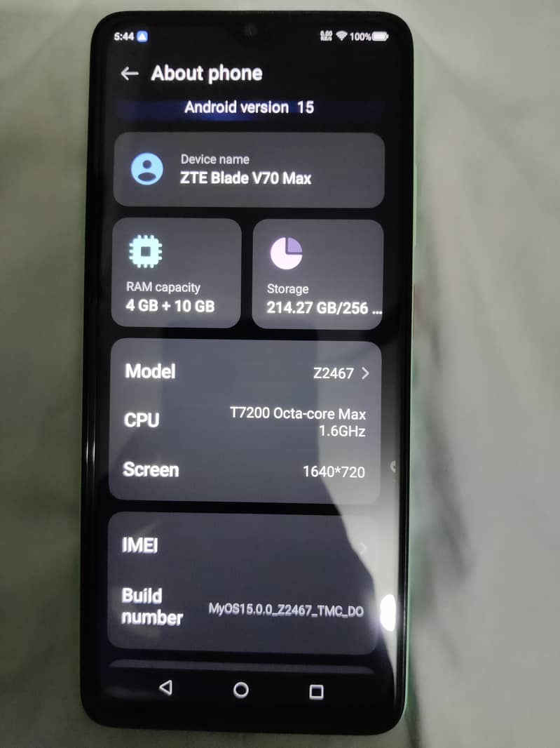 Zte Blade V70 max 4