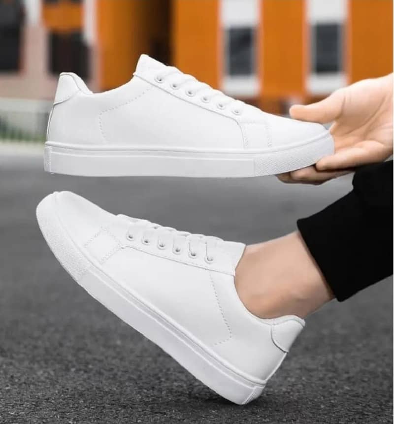 Brand New White Sneakers for Men - Casual Shoes - COD - Footwear ...