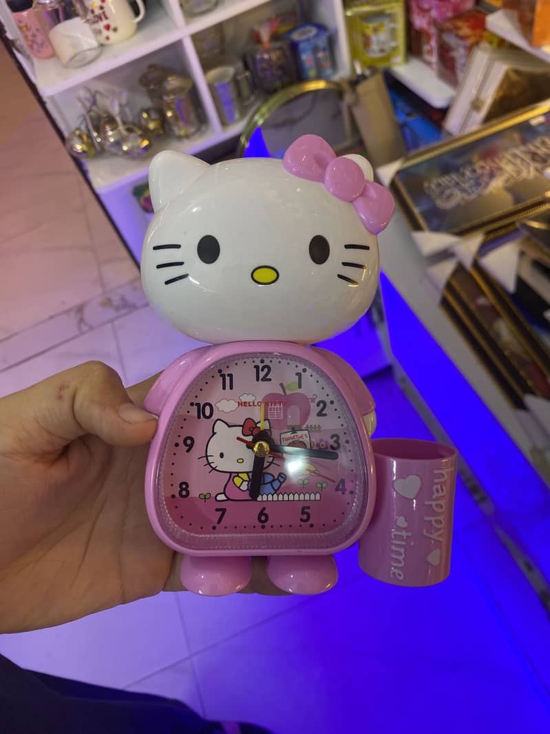 Lamp and clock 4