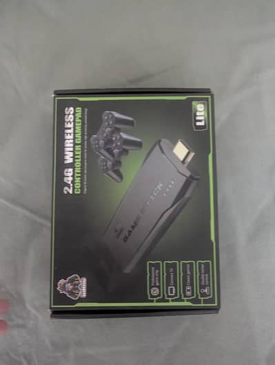Game stick liye with 2 controllers.