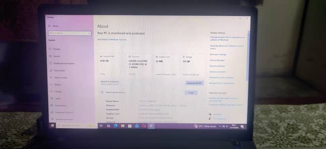 Samsung laptop in good condition 10 by 9