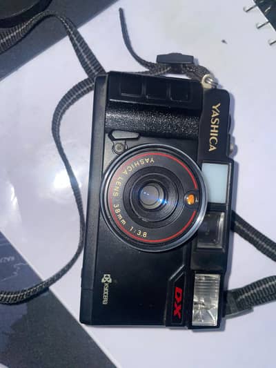Yashica MF-2 Super DX 35mm Vintage Film Camera with Case