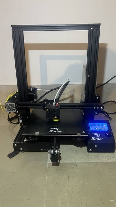 3d printer Ender 3 upgraded