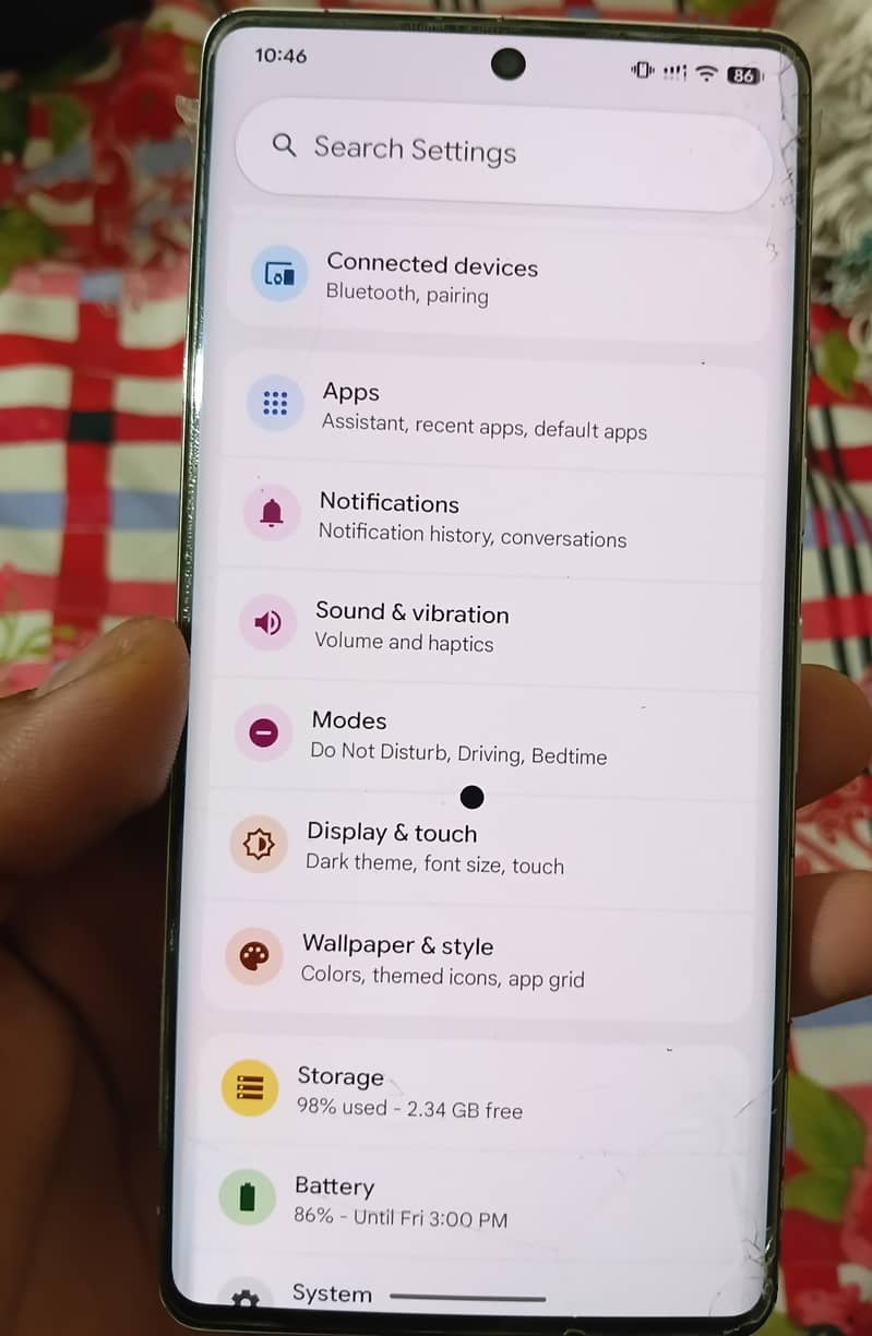 Google Pixel 7 Pro 7