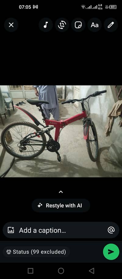 foldable mountain bicycle (fmb)