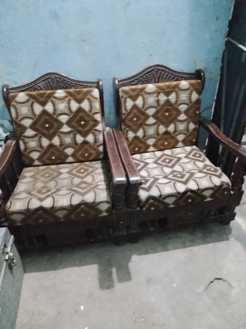 فا سیٹر صوفہ ماسٹر فوم گدھیوں کے ساتھ 1