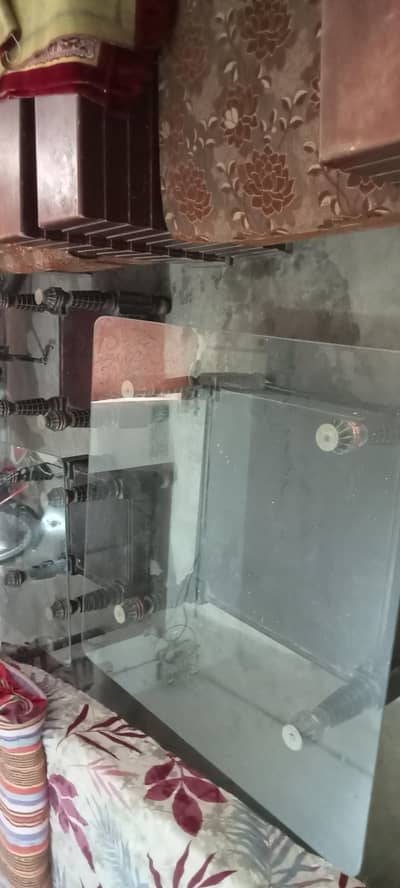 glass table