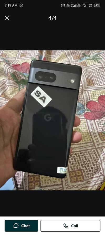 Google Pixel 7 official PTA