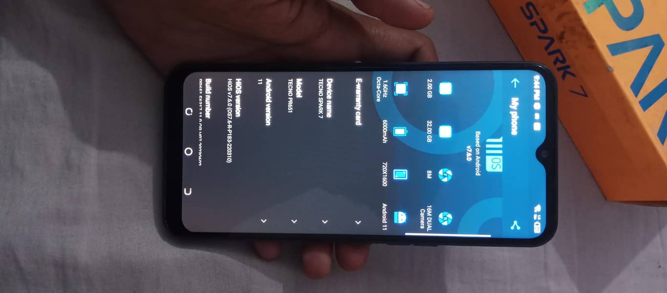 Tecno Spark 7 5