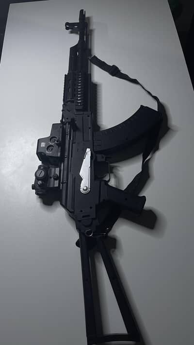 Ak74u electric Gel Blaster Toy Gun ( Hobby grade) / Nylon material