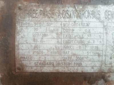 30 KW motor Karbonn wali