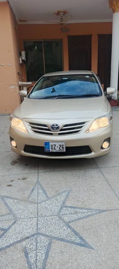 Toyota Corolla GLI 2012 1.6