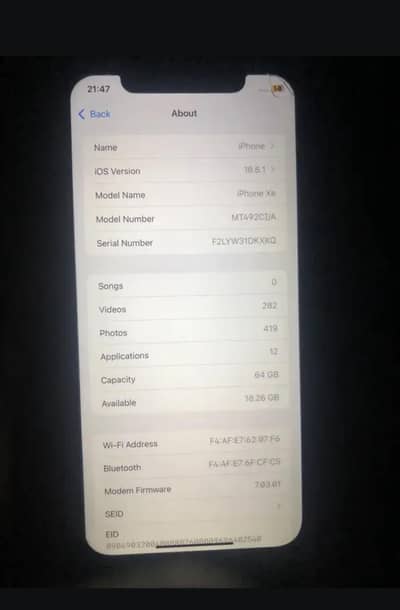 Apple iPhone XR