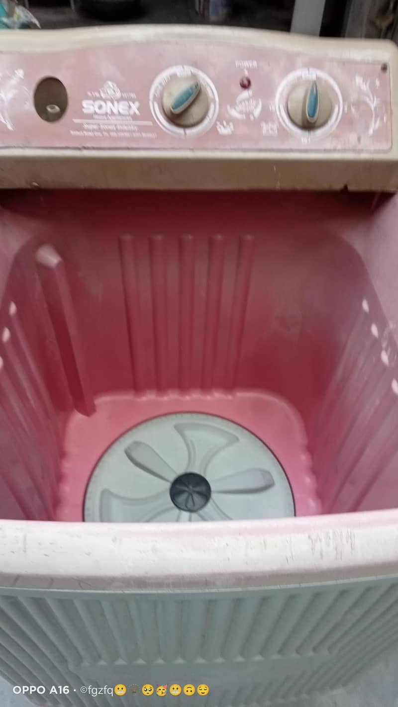 washing machine sonix working condition 2