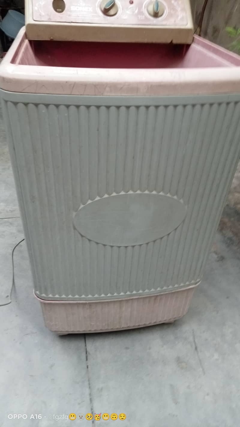 washing machine sonix working condition 3