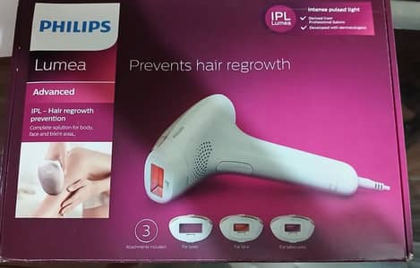 Philips Lumea Advanced IPL Hair Removal Device  – Used Once