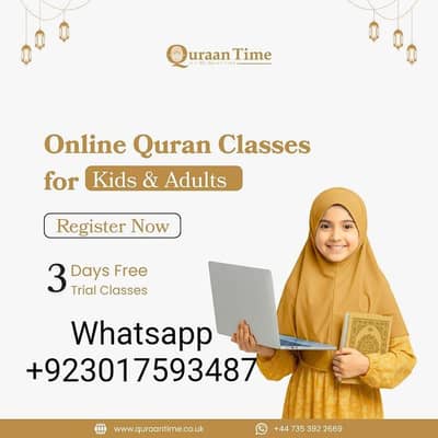 female Quran Tutor 03017593487