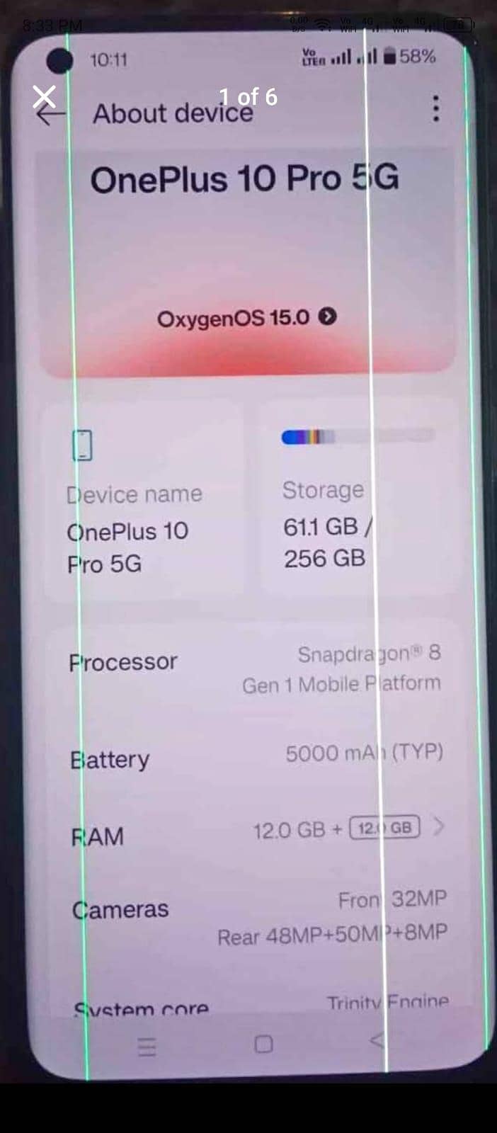 One Plus 10 Pro only Exchange 0