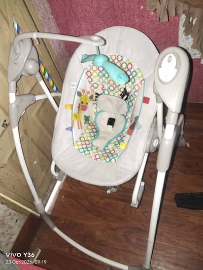 New condition ma ha jhola swing jhola ha electric 
