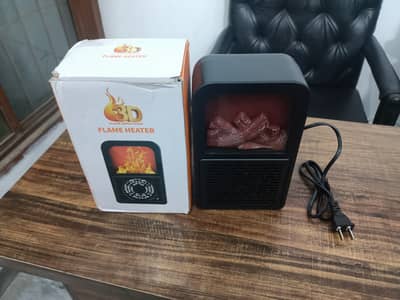 Flame Heater Mini Electric Room Heater Fan Blower Heater