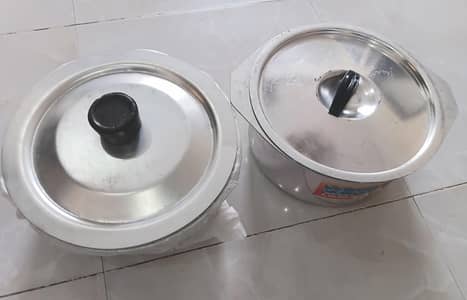 Stainless steel handi 2.5kg each