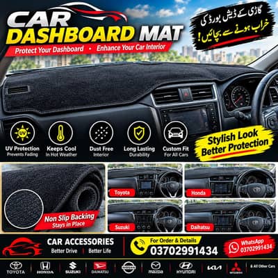 all car dashboard matt