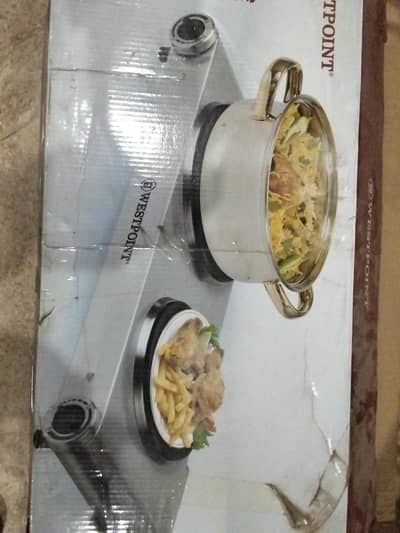 brand new condition all ok 10 /10 condition double hot plate