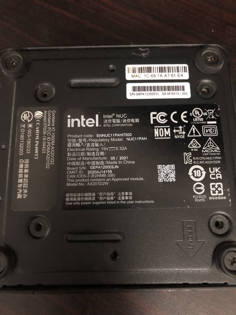 Intel NUC mini PC 2