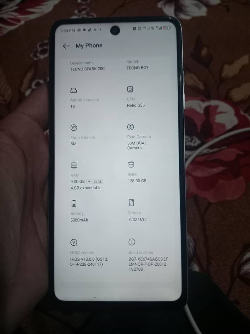 Tecno Spark 20C 1