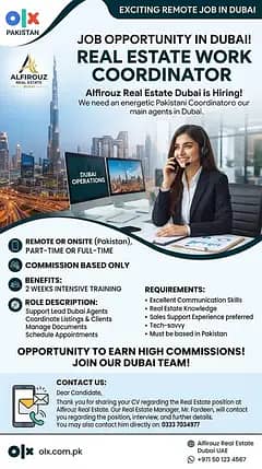 Multiple Job Opportunities at Al Firouz Real Estate Broker