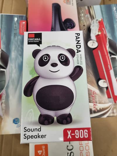 X906 Panda Shape Bluetooth Speaker Portable Speaker