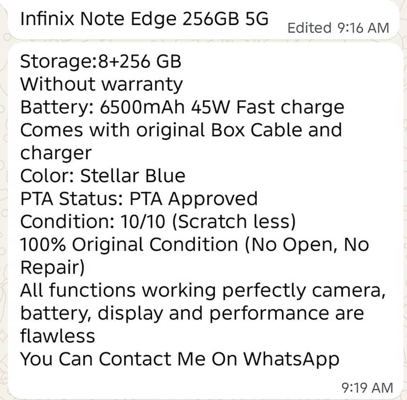 Infinix Other Model 0