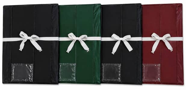 Leatherette Ribbon File Covers for Legal & Office Documents