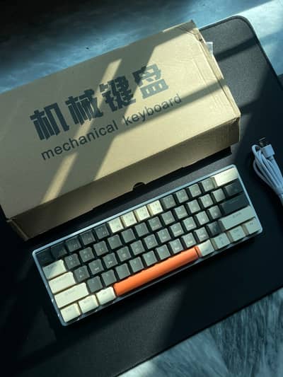 Premium Mechanical Gaming Keyboard | Bluetooth & Wired | RGB | Blue